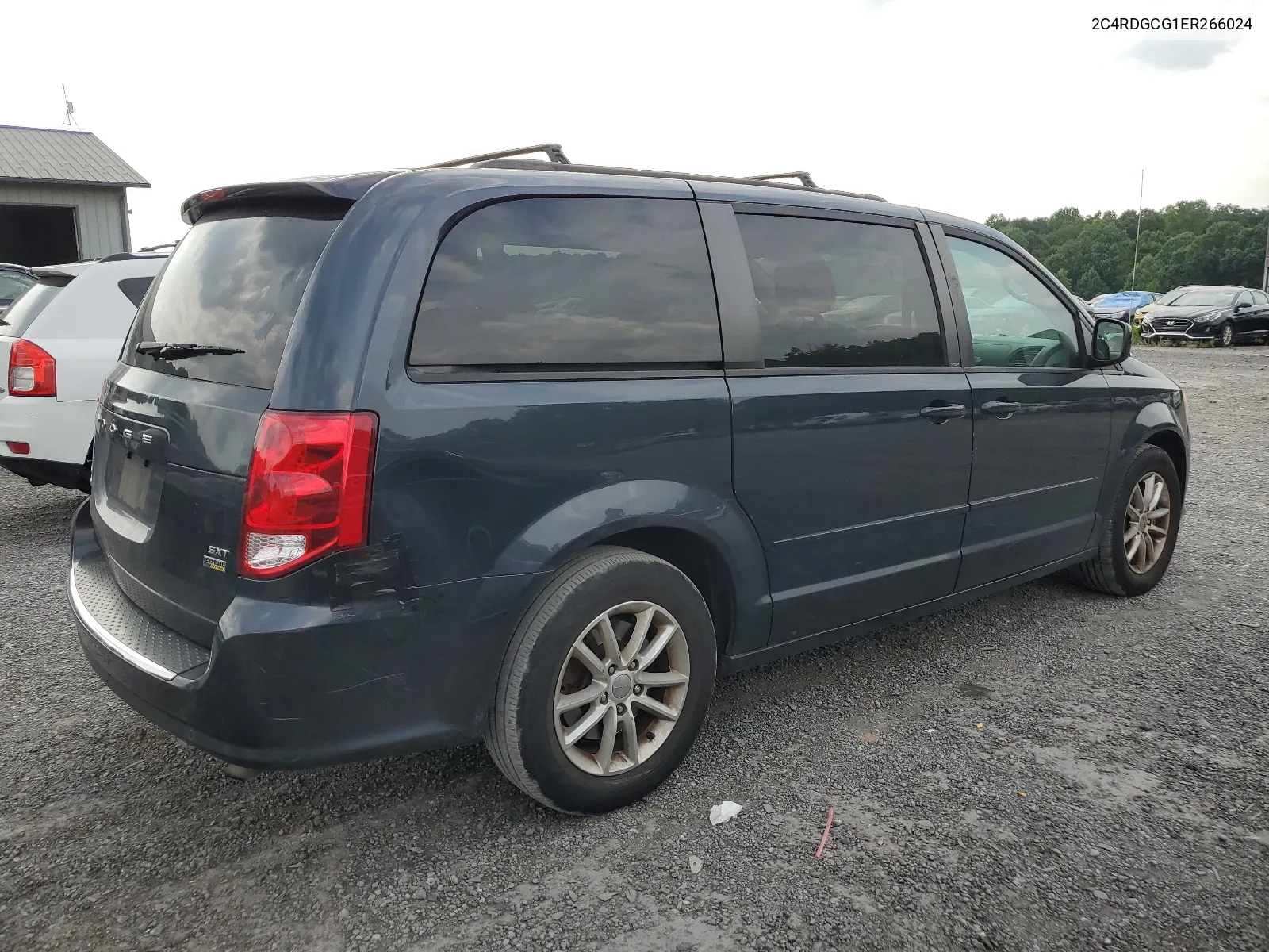 2014 Dodge Grand Caravan Sxt VIN: 2C4RDGCG1ER266024 Lot: 64563204