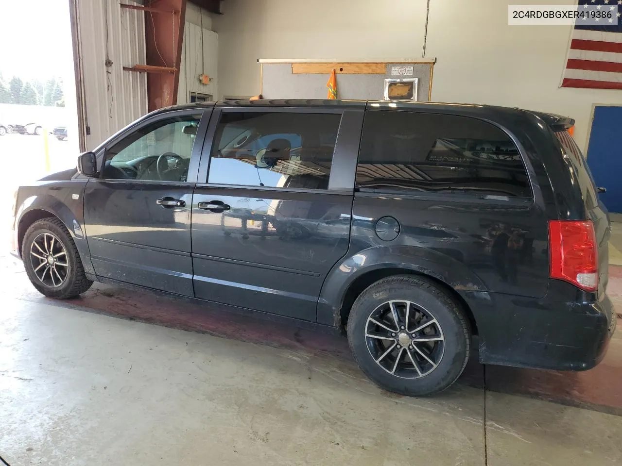 2014 Dodge Grand Caravan Se VIN: 2C4RDGBGXER419386 Lot: 64750254