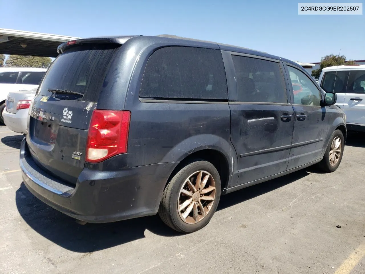 2C4RDGCG9ER202507 2014 Dodge Grand Caravan Sxt