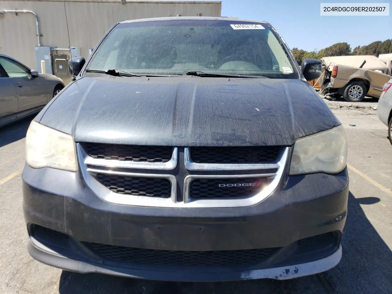 2C4RDGCG9ER202507 2014 Dodge Grand Caravan Sxt