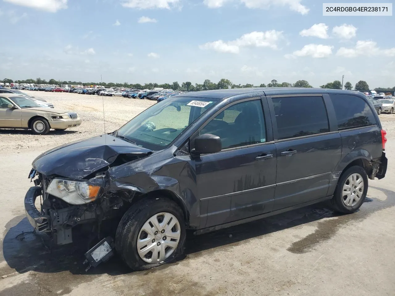 2C4RDGBG4ER238171 2014 Dodge Grand Caravan Se