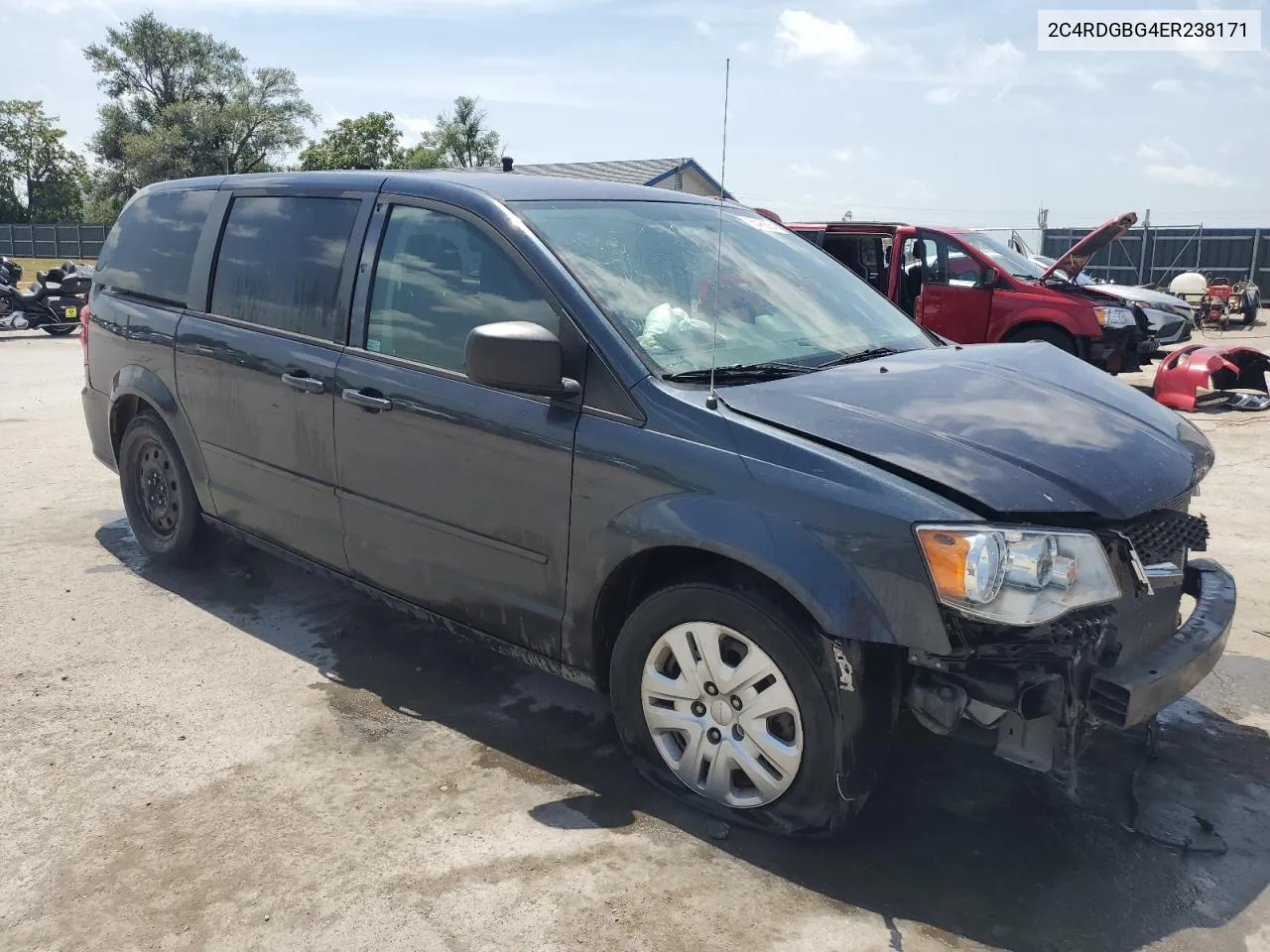 2014 Dodge Grand Caravan Se VIN: 2C4RDGBG4ER238171 Lot: 65468564