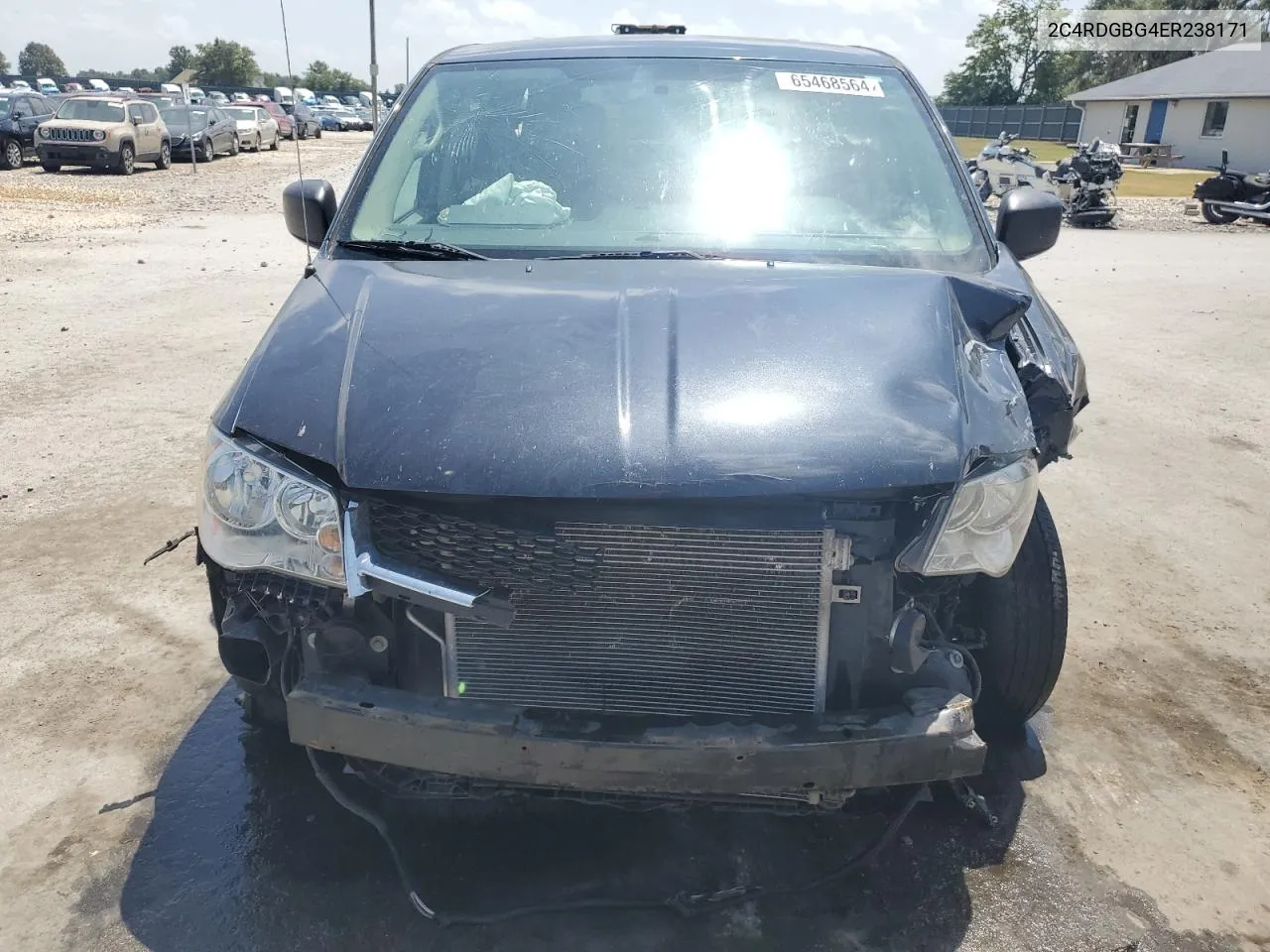 2C4RDGBG4ER238171 2014 Dodge Grand Caravan Se