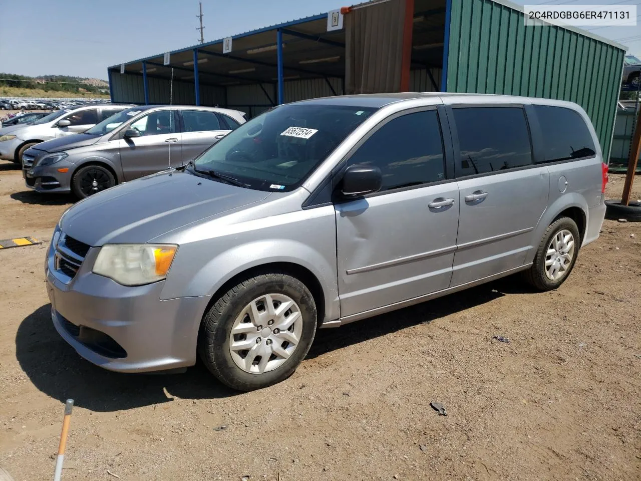 2014 Dodge Grand Caravan Se VIN: 2C4RDGBG6ER471131 Lot: 65672514