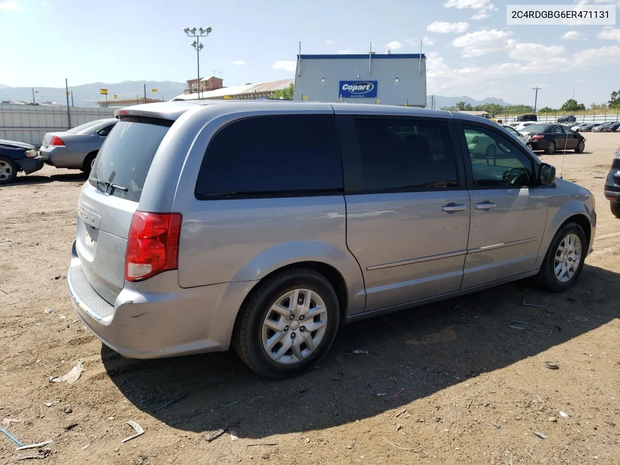 2C4RDGBG6ER471131 2014 Dodge Grand Caravan Se