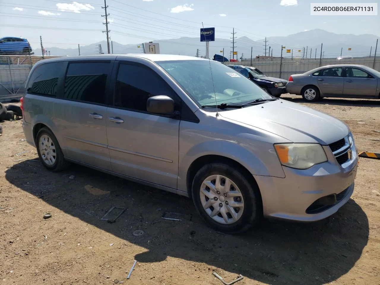 2014 Dodge Grand Caravan Se VIN: 2C4RDGBG6ER471131 Lot: 65672514