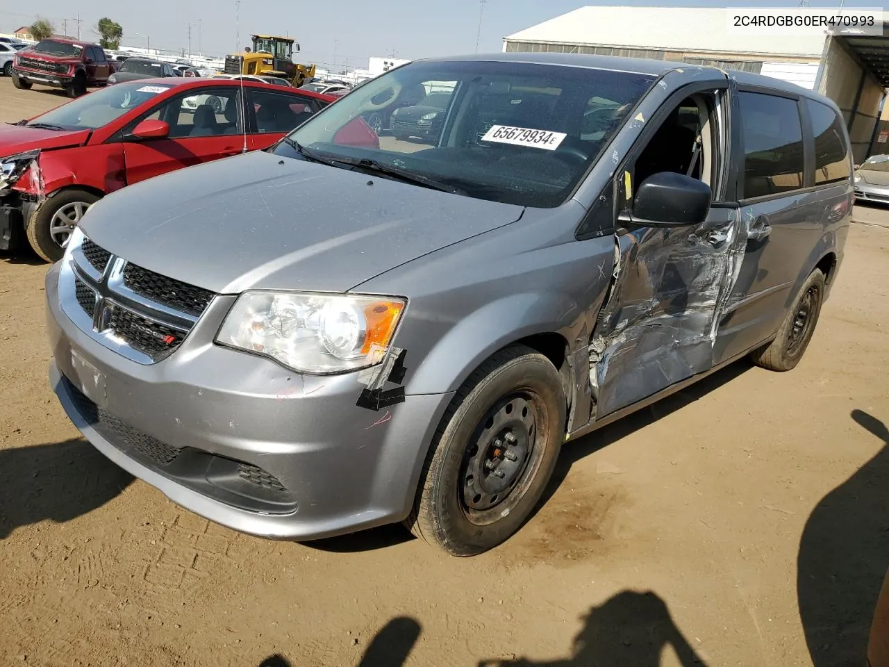 2014 Dodge Grand Caravan Se VIN: 2C4RDGBG0ER470993 Lot: 65679934