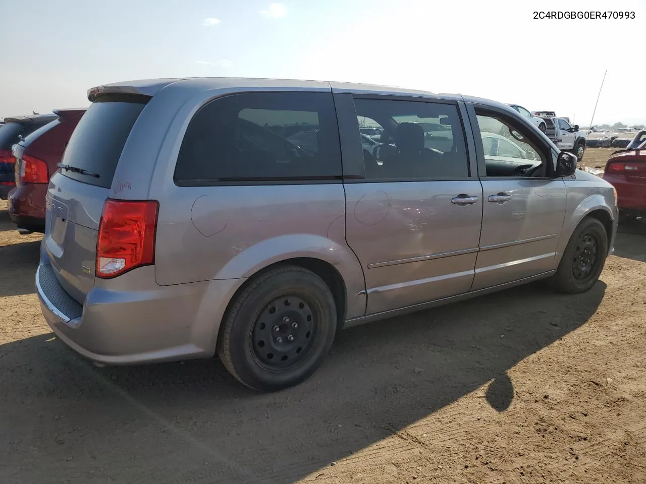 2014 Dodge Grand Caravan Se VIN: 2C4RDGBG0ER470993 Lot: 65679934