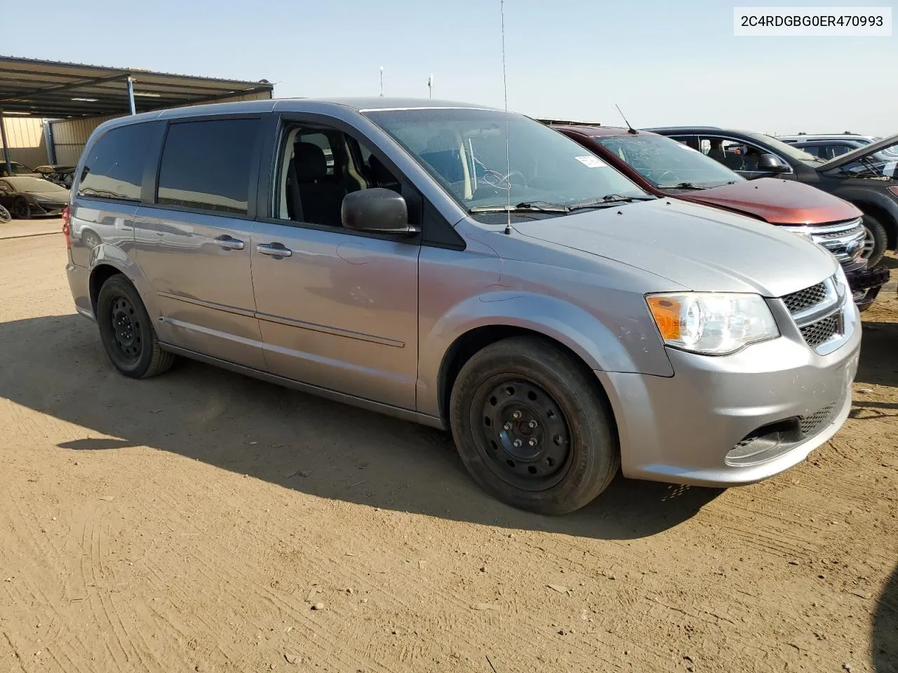 2014 Dodge Grand Caravan Se VIN: 2C4RDGBG0ER470993 Lot: 65679934