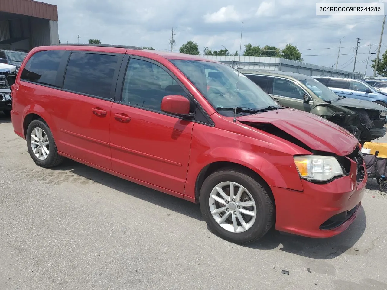 2C4RDGCG9ER244286 2014 Dodge Grand Caravan Sxt