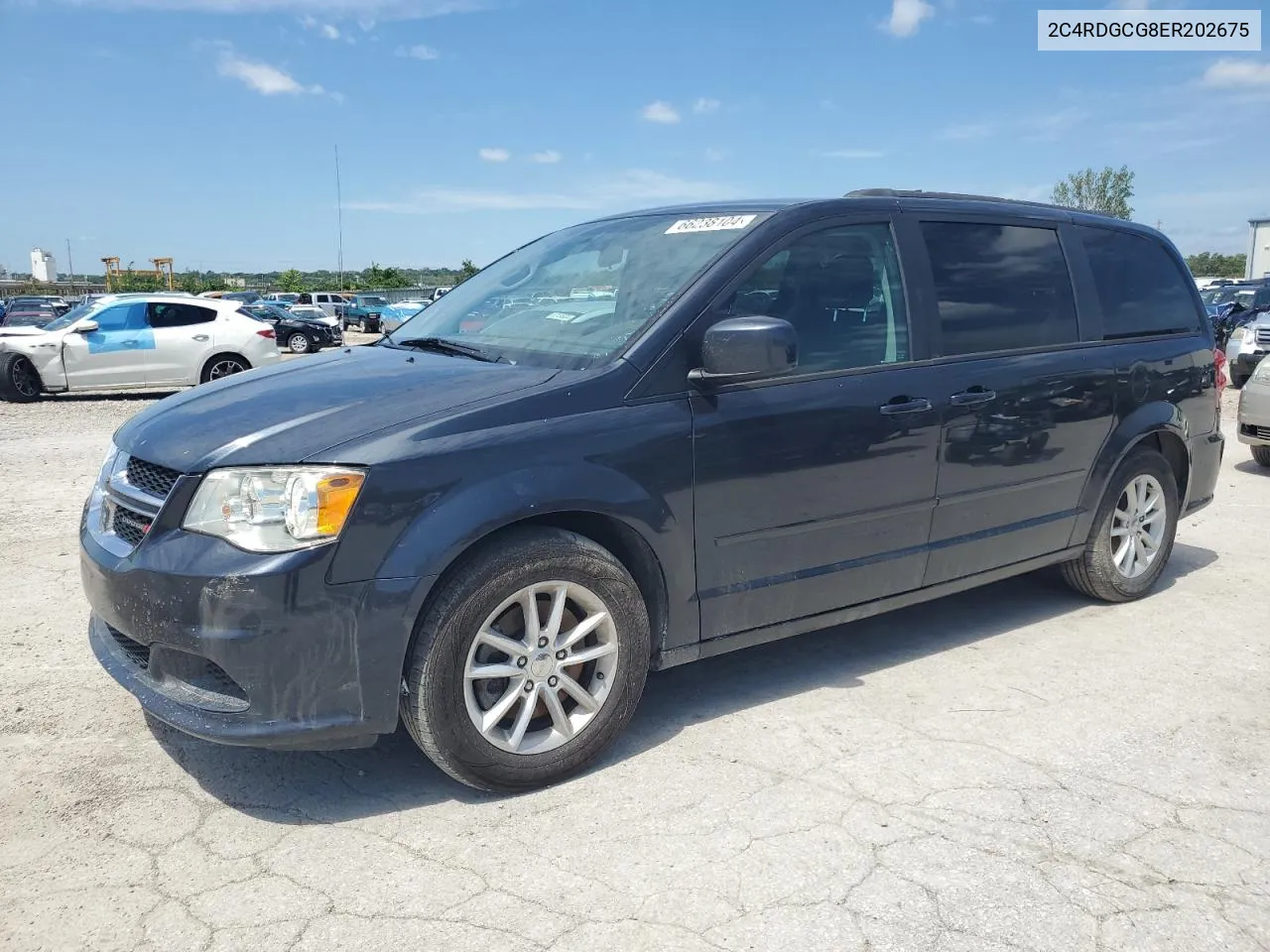 2014 Dodge Grand Caravan Sxt VIN: 2C4RDGCG8ER202675 Lot: 66238104