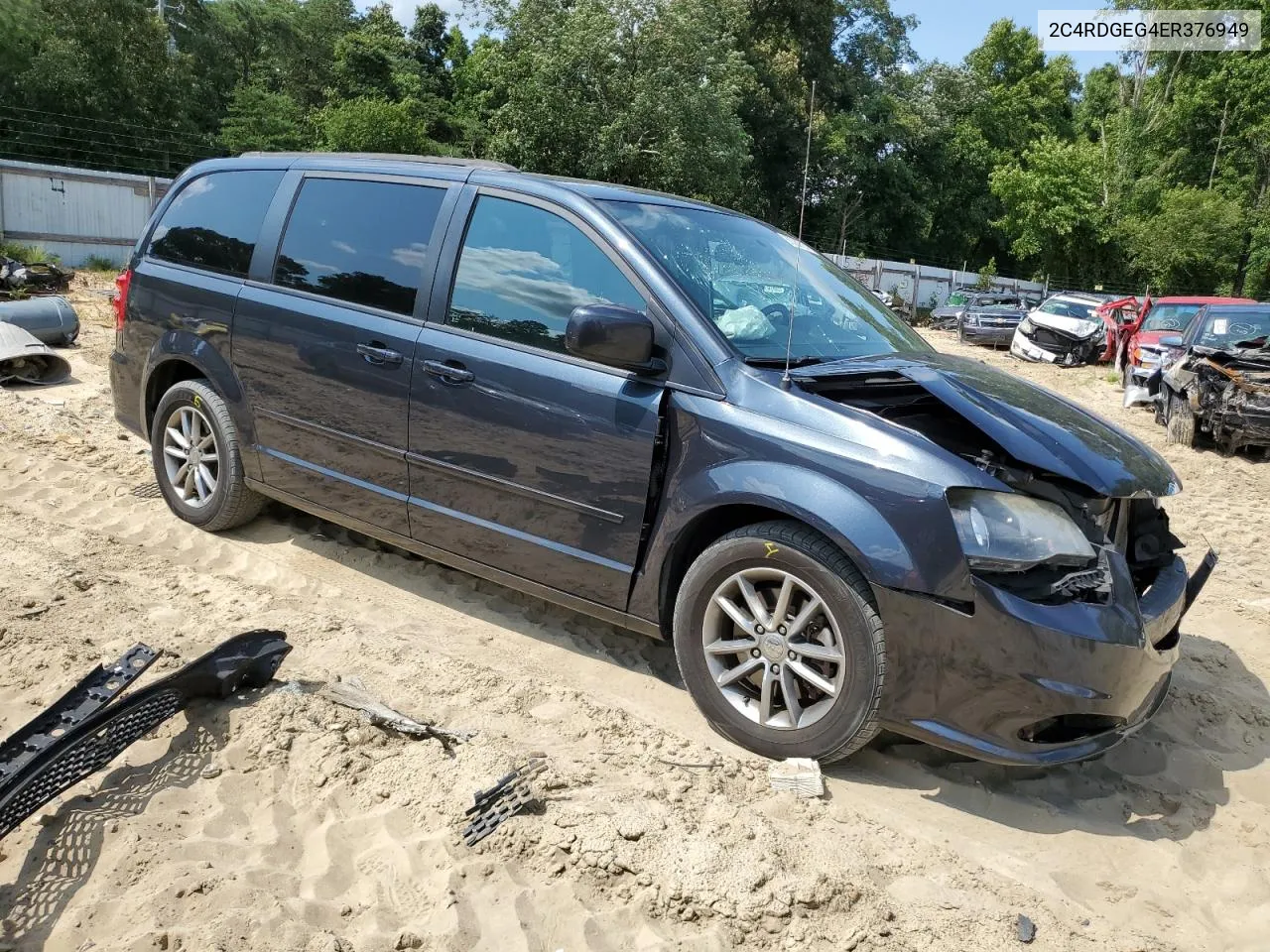 2C4RDGEG4ER376949 2014 Dodge Grand Caravan R/T