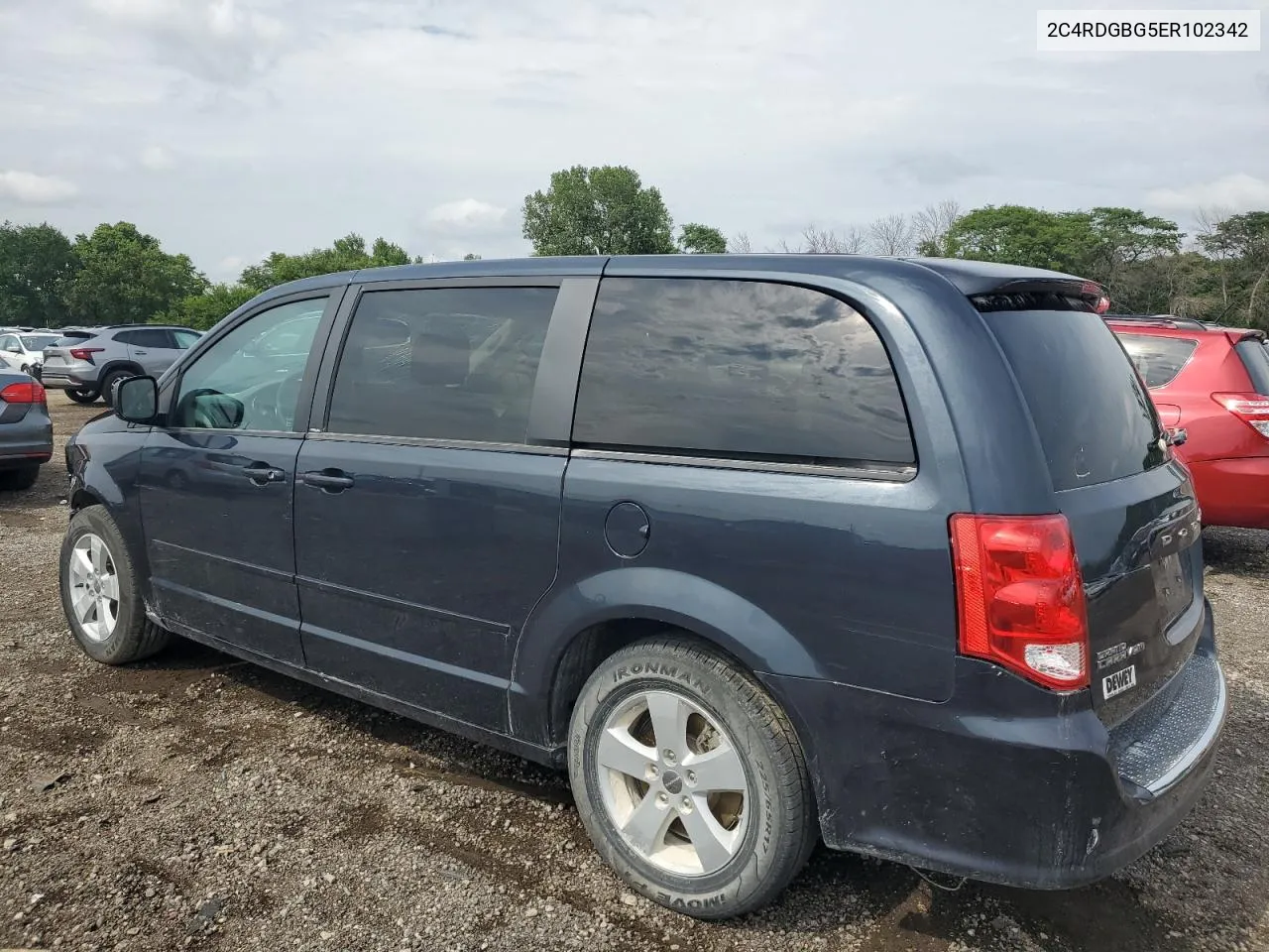 2014 Dodge Grand Caravan Se VIN: 2C4RDGBG5ER102342 Lot: 66403234