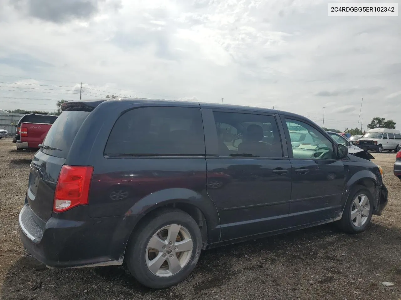 2014 Dodge Grand Caravan Se VIN: 2C4RDGBG5ER102342 Lot: 66403234