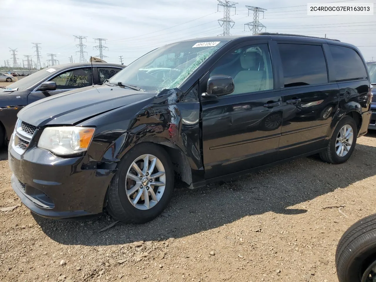 2014 Dodge Grand Caravan Sxt VIN: 2C4RDGCG7ER163013 Lot: 66470924