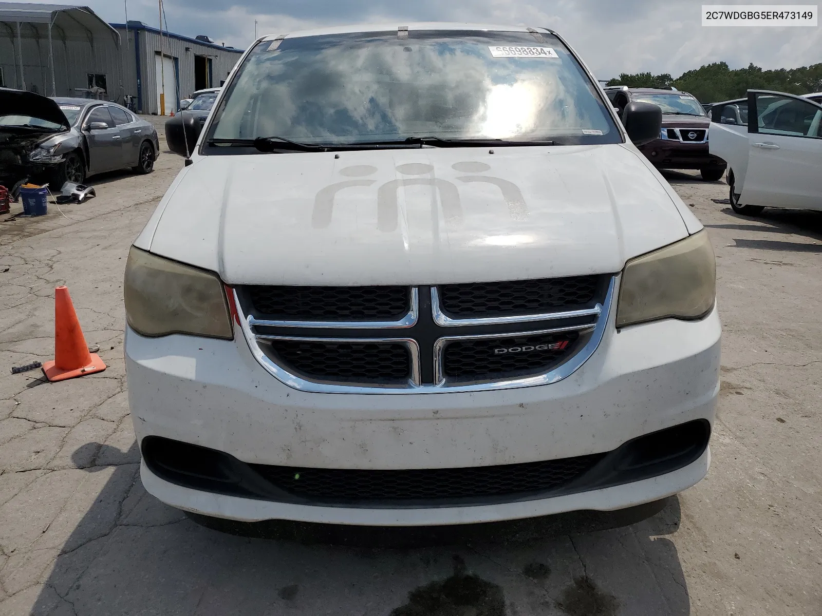 2014 Dodge Grand Caravan Se VIN: 2C7WDGBG5ER473149 Lot: 66698834