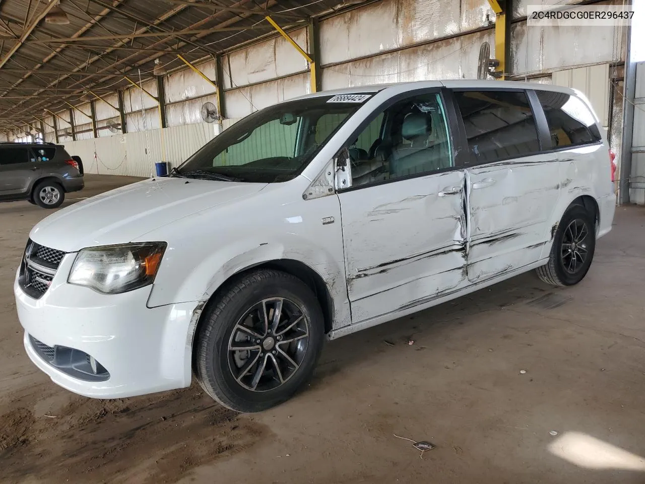 2014 Dodge Grand Caravan Sxt VIN: 2C4RDGCG0ER296437 Lot: 66884424