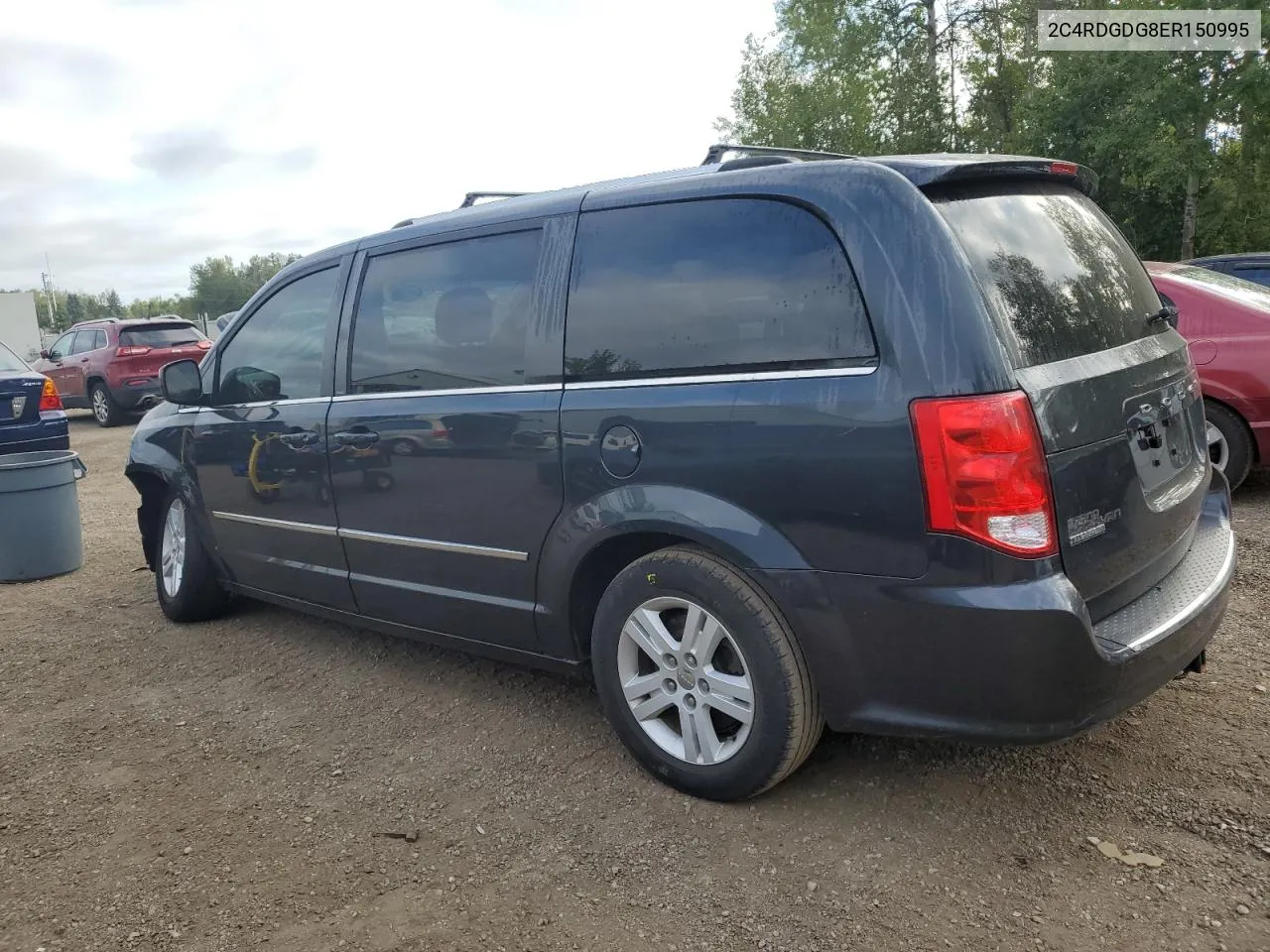 2014 Dodge Grand Caravan Crew VIN: 2C4RDGDG8ER150995 Lot: 66968214