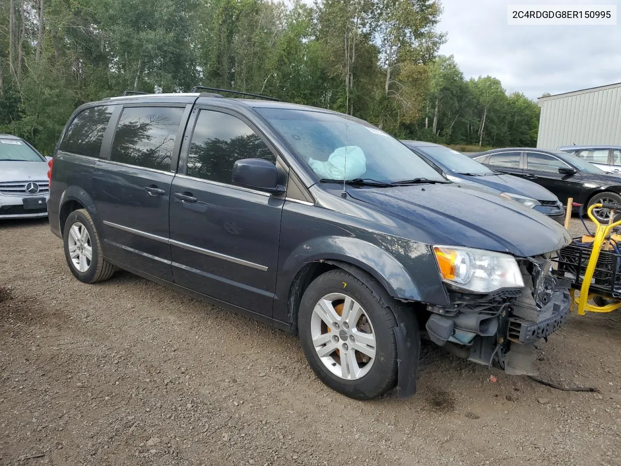 2014 Dodge Grand Caravan Crew VIN: 2C4RDGDG8ER150995 Lot: 66968214