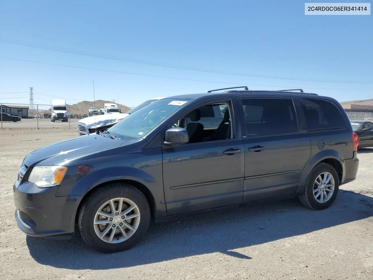 2014 Dodge Grand Caravan Sxt VIN: 2C4RDGCG6ER341414 Lot: 67131644