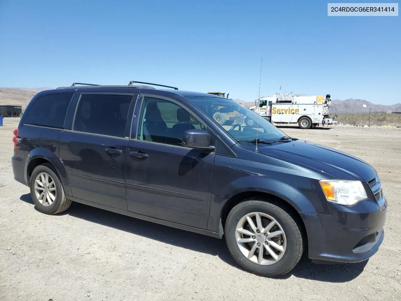 2014 Dodge Grand Caravan Sxt VIN: 2C4RDGCG6ER341414 Lot: 67131644