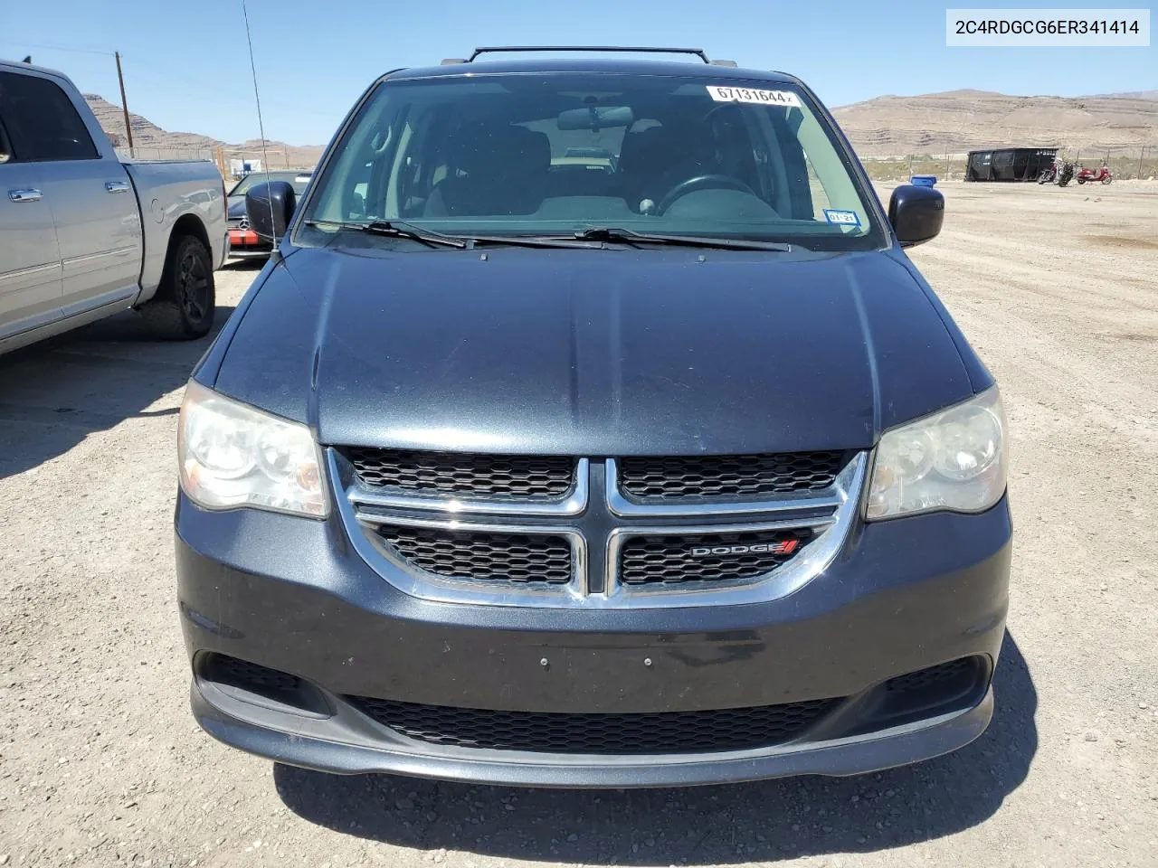 2014 Dodge Grand Caravan Sxt VIN: 2C4RDGCG6ER341414 Lot: 67131644