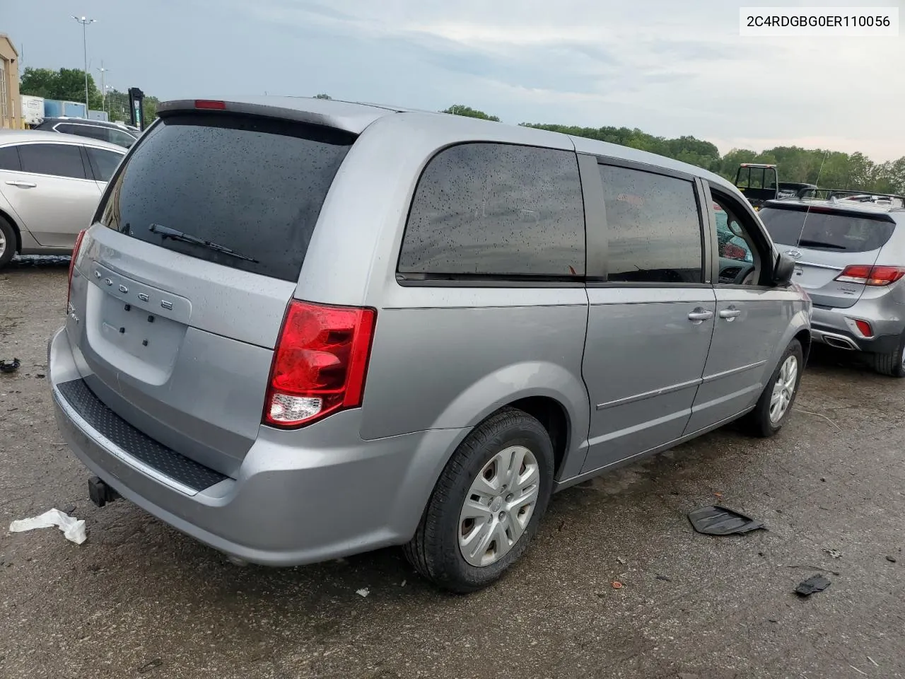 2C4RDGBG0ER110056 2014 Dodge Grand Caravan Se