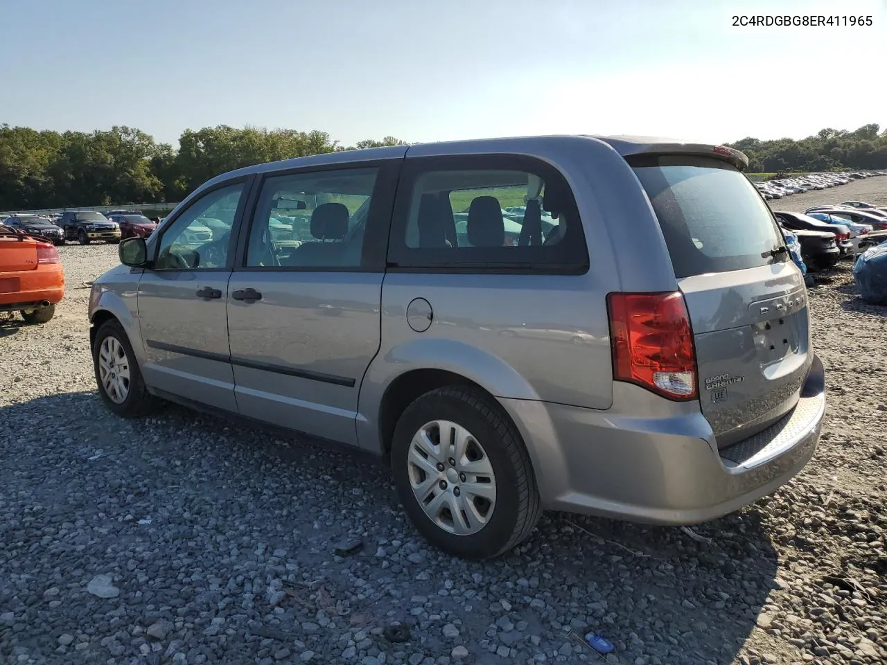 2C4RDGBG8ER411965 2014 Dodge Grand Caravan Se