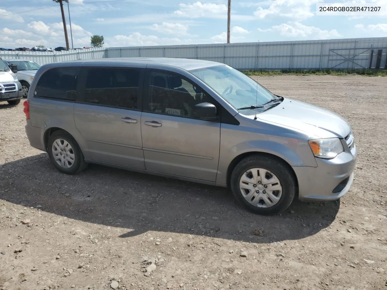 2C4RDGBG2ER471207 2014 Dodge Grand Caravan Se