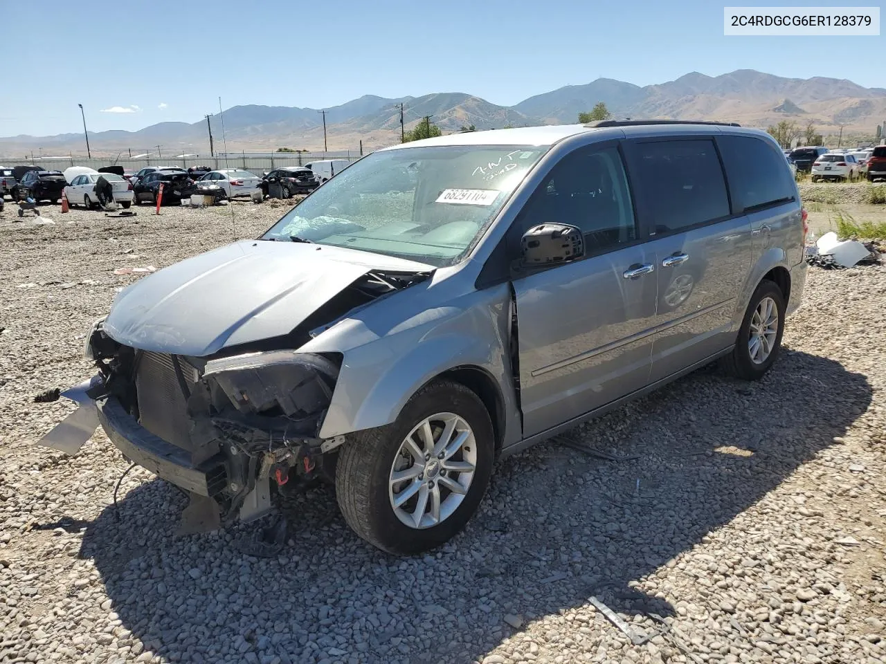 2014 Dodge Grand Caravan Sxt VIN: 2C4RDGCG6ER128379 Lot: 68291104