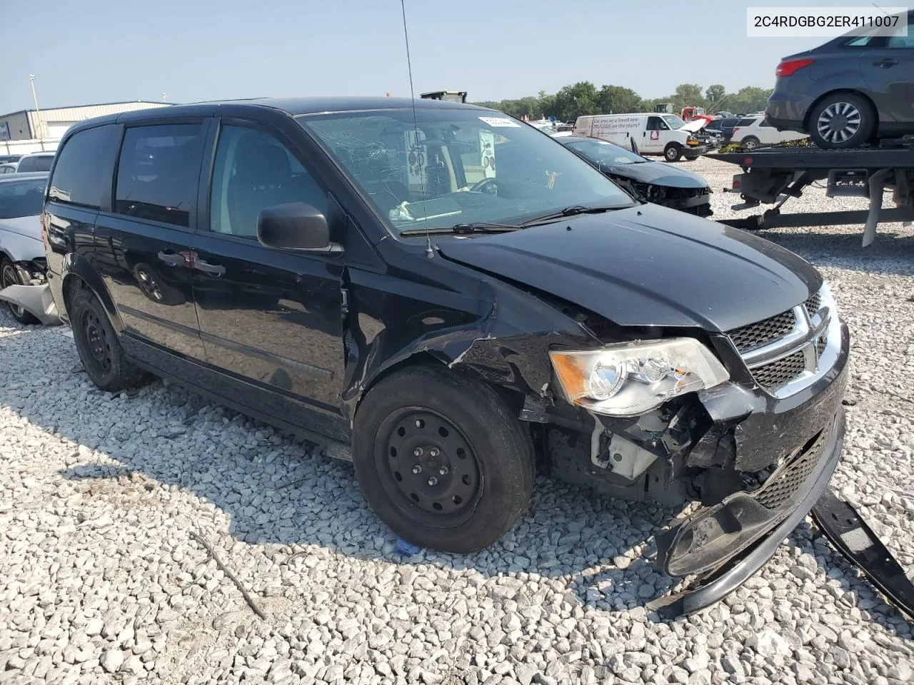 2C4RDGBG2ER411007 2014 Dodge Grand Caravan Se