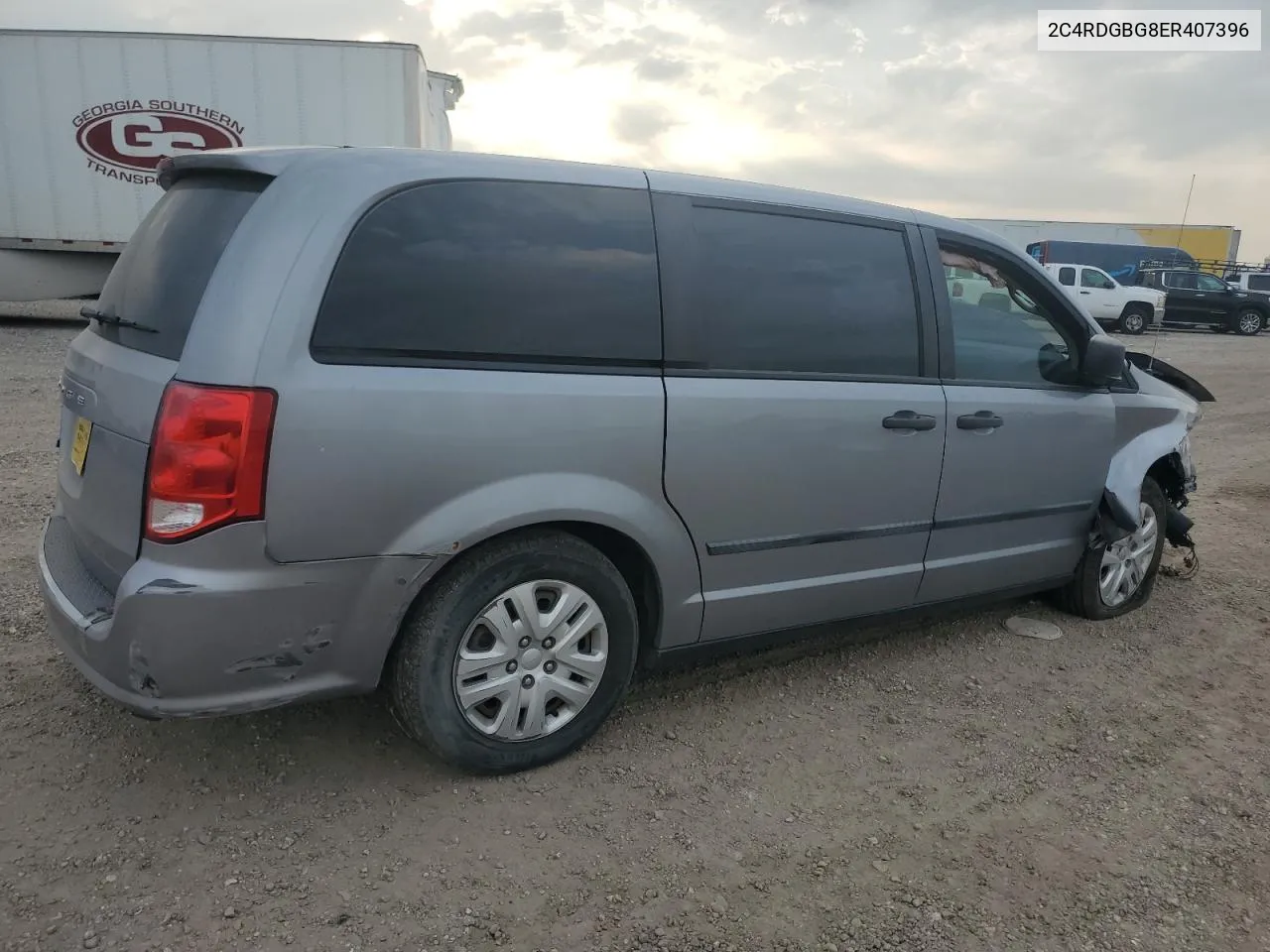 2014 Dodge Grand Caravan Se VIN: 2C4RDGBG8ER407396 Lot: 68494754