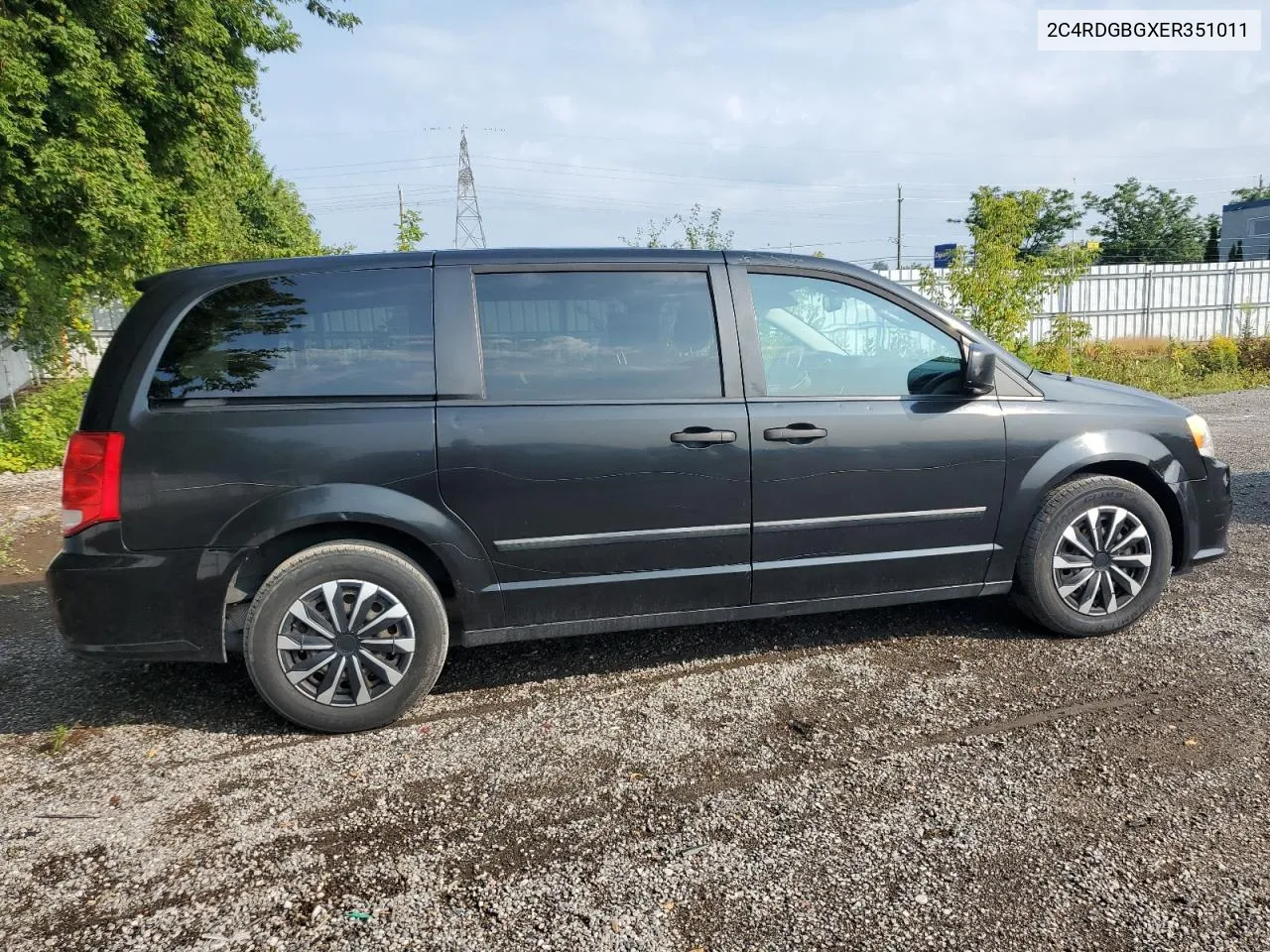 2C4RDGBGXER351011 2014 Dodge Grand Caravan Se