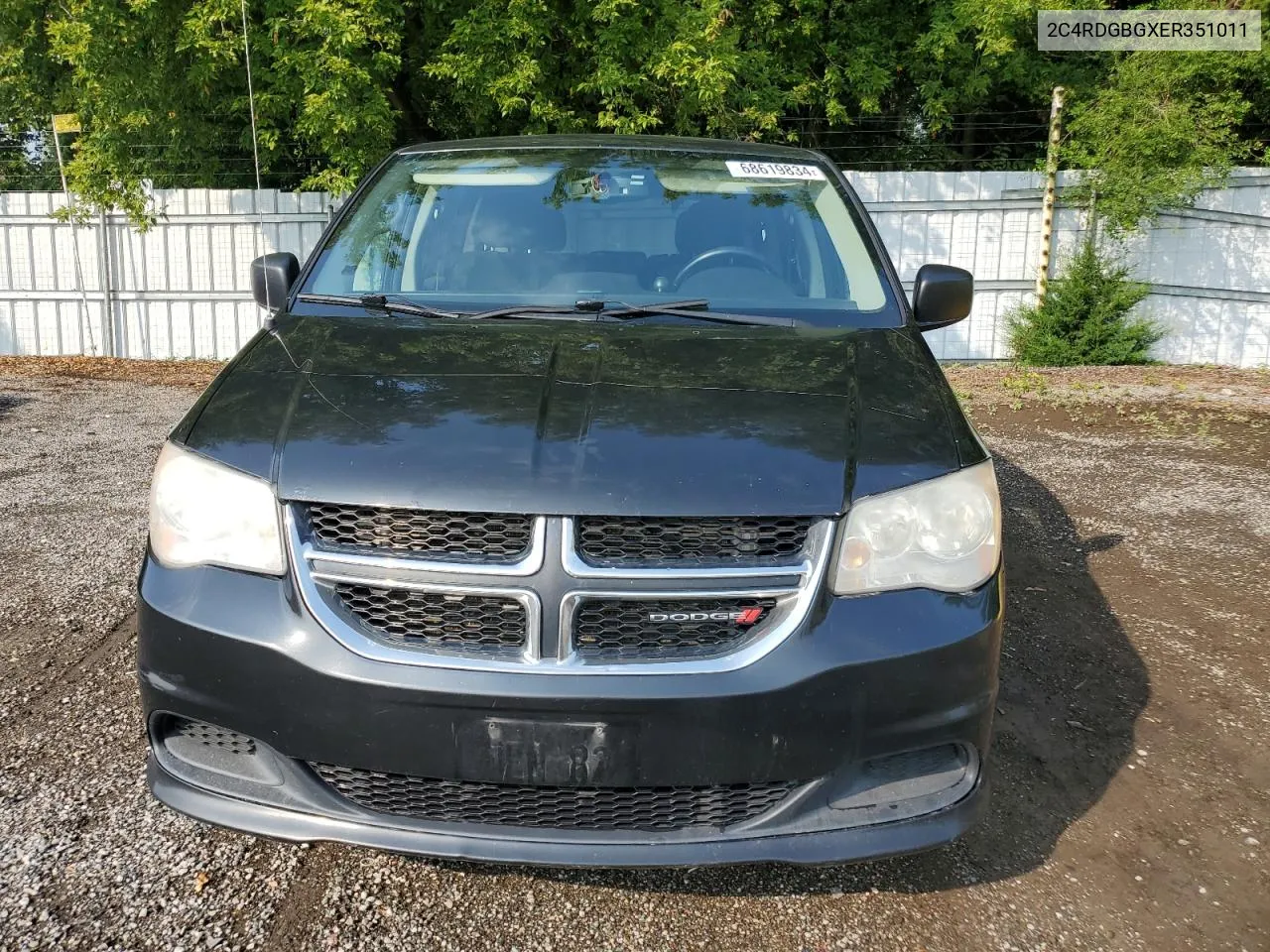 2C4RDGBGXER351011 2014 Dodge Grand Caravan Se