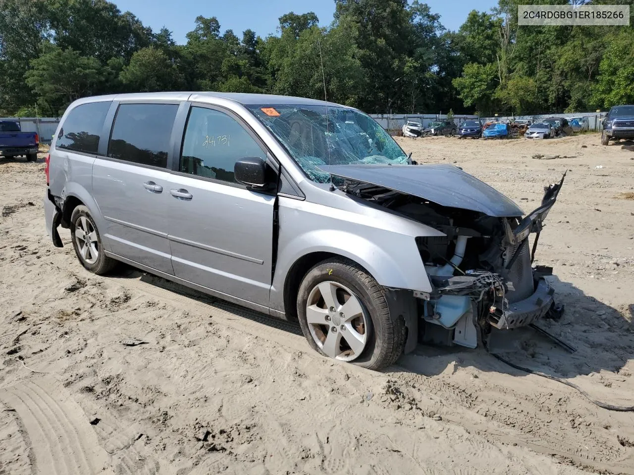 2C4RDGBG1ER185266 2014 Dodge Grand Caravan Se