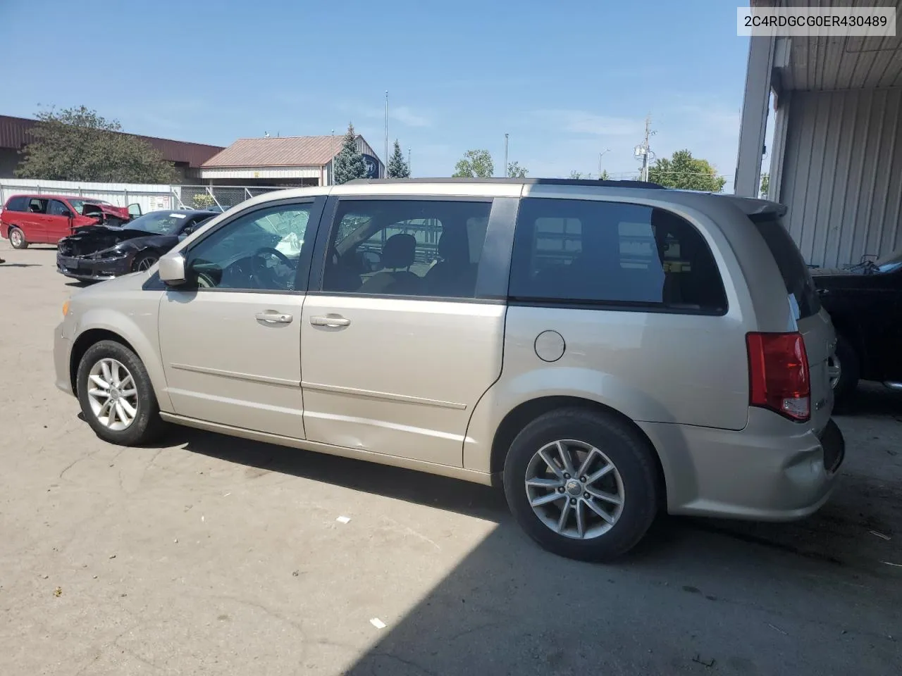 2C4RDGCG0ER430489 2014 Dodge Grand Caravan Sxt