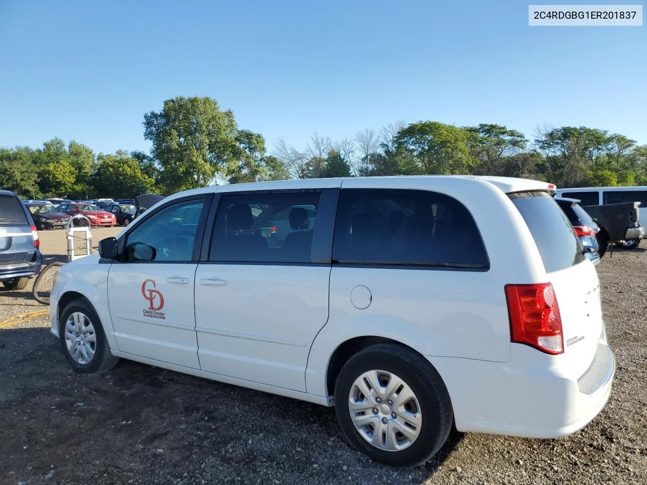 2014 Dodge Grand Caravan Se VIN: 2C4RDGBG1ER201837 Lot: 68986274