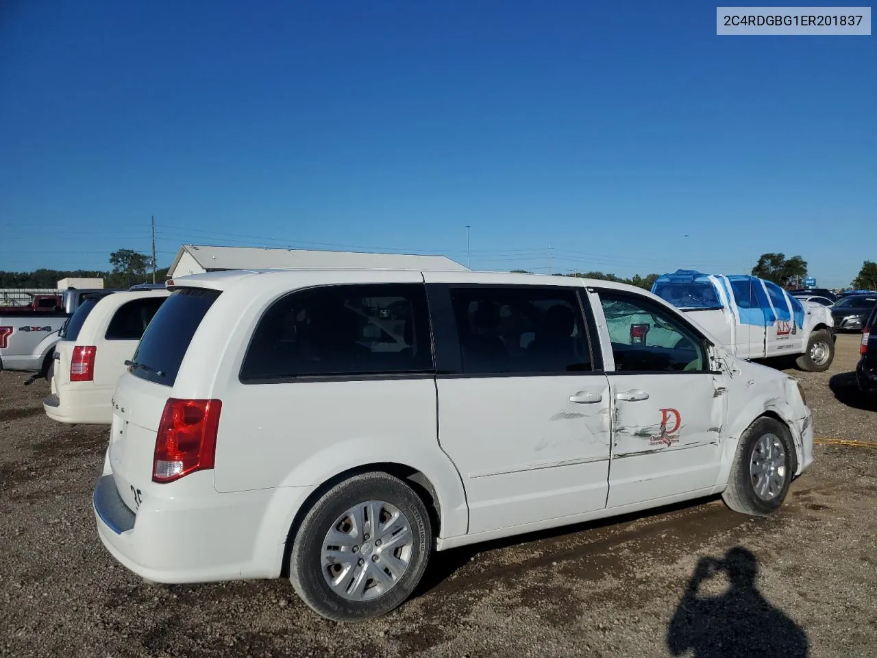 2014 Dodge Grand Caravan Se VIN: 2C4RDGBG1ER201837 Lot: 68986274