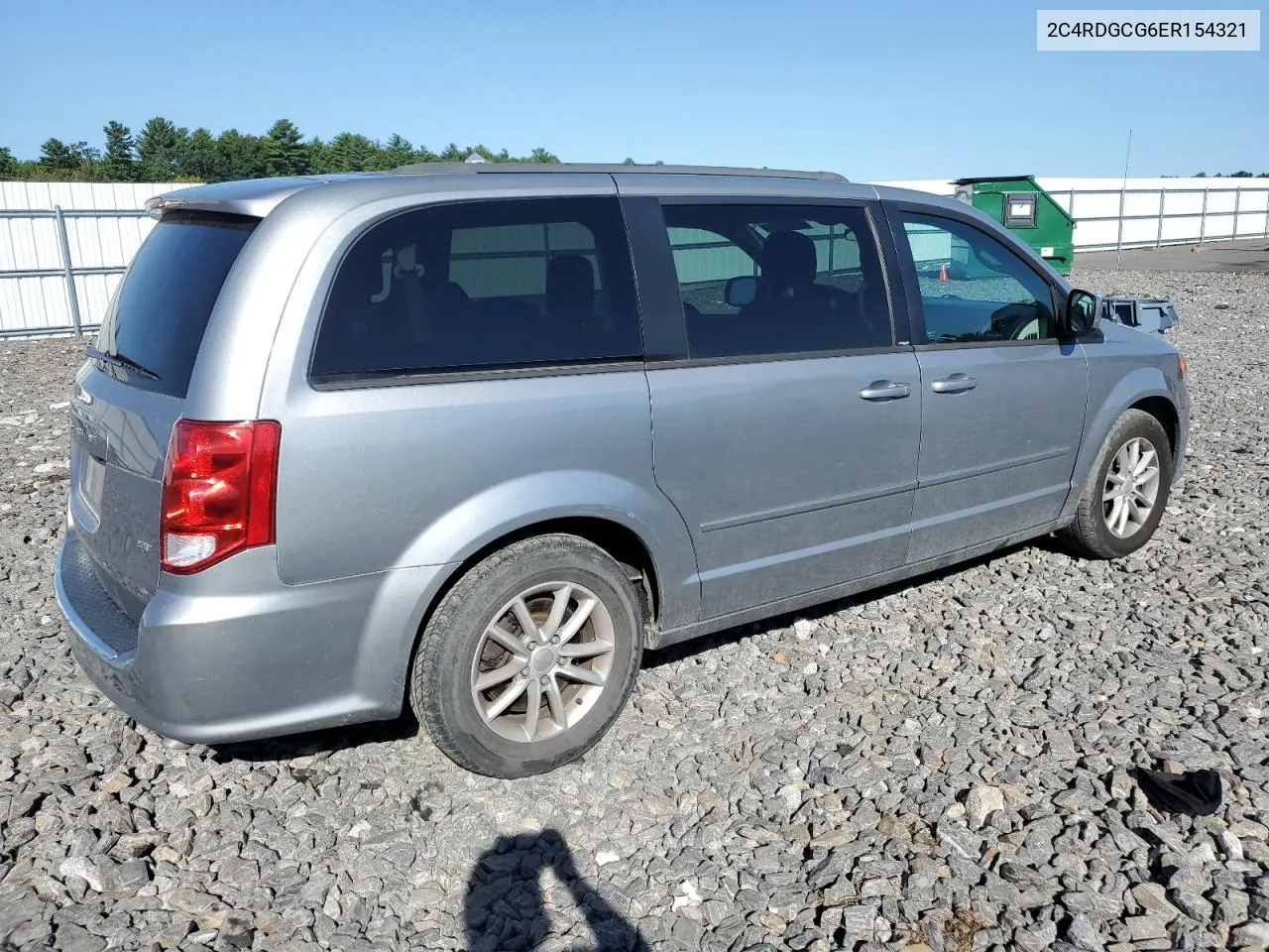 2014 Dodge Grand Caravan Sxt VIN: 2C4RDGCG6ER154321 Lot: 69268434