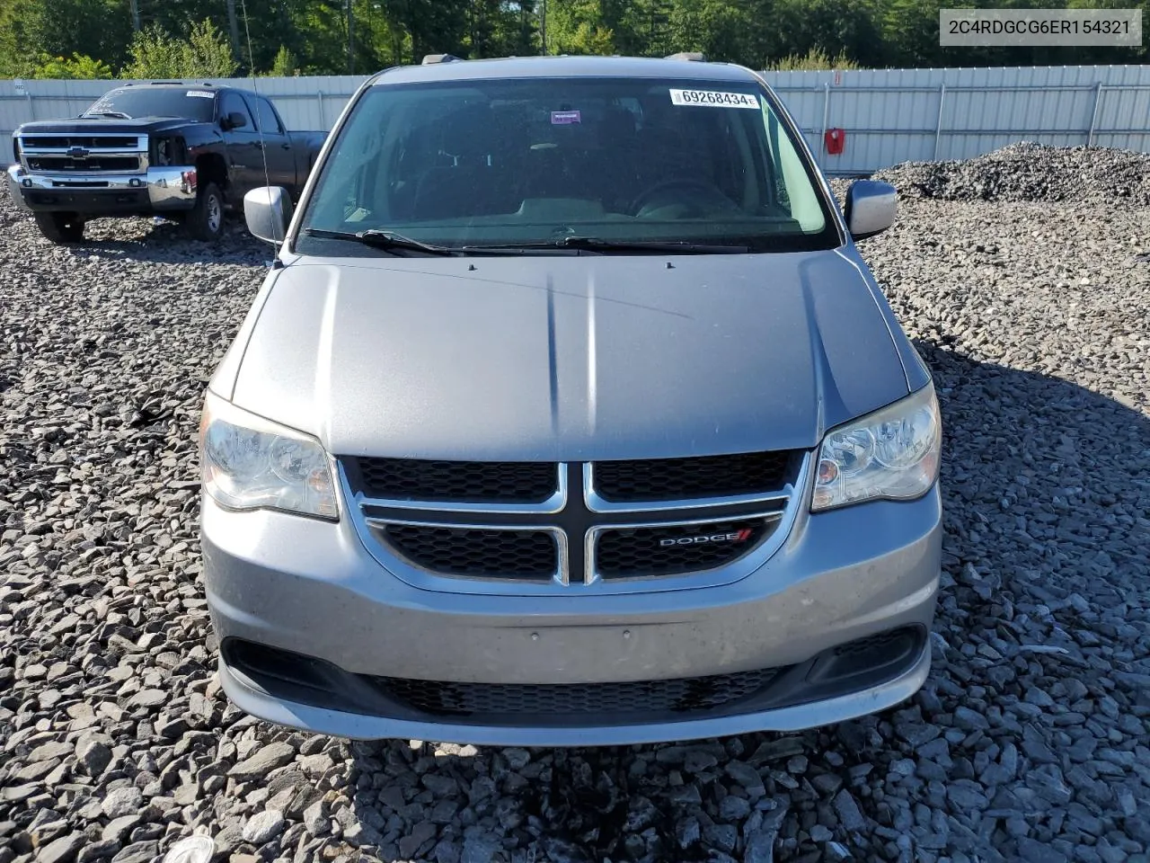 2014 Dodge Grand Caravan Sxt VIN: 2C4RDGCG6ER154321 Lot: 69268434