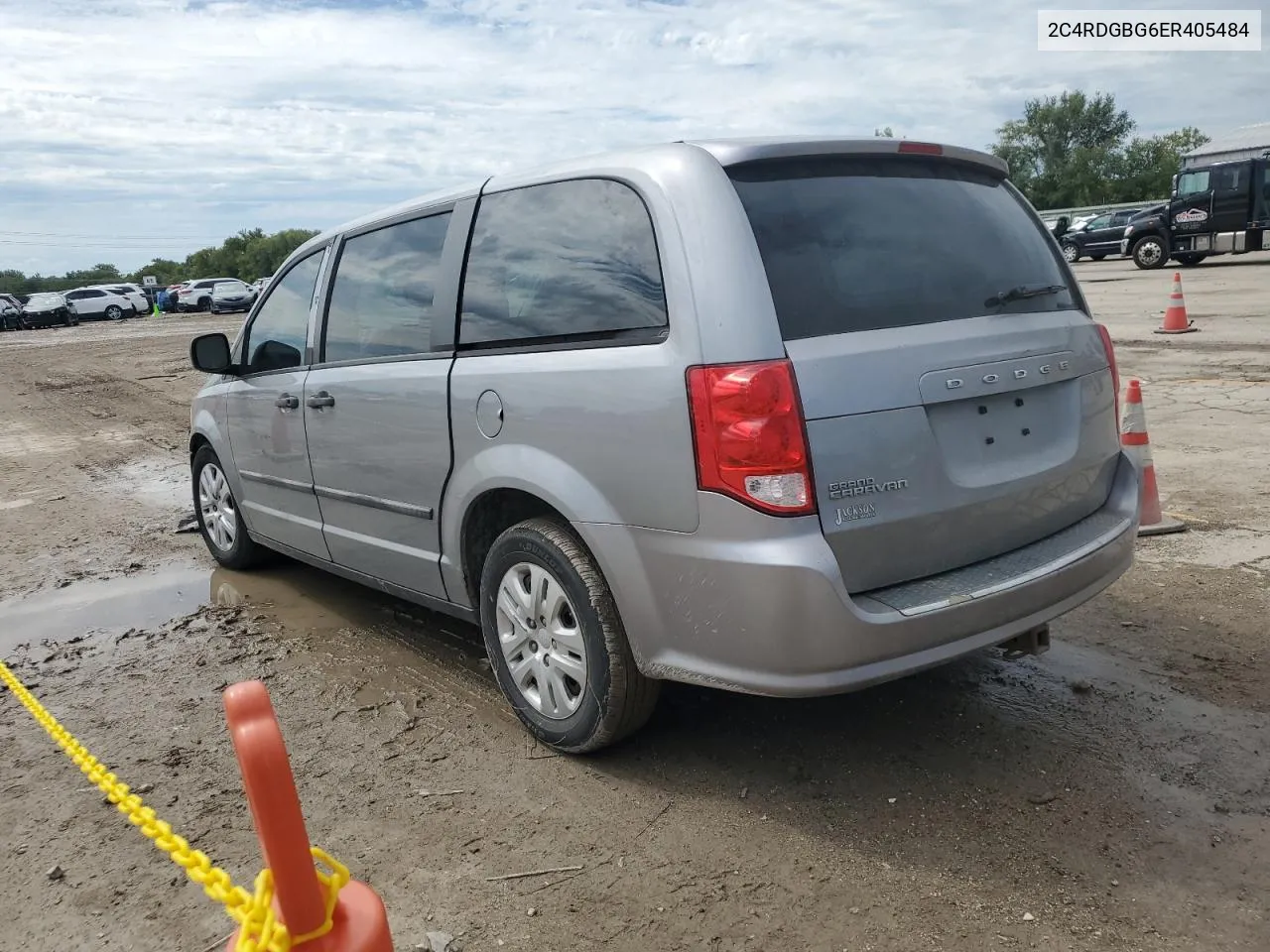 2014 Dodge Grand Caravan Se VIN: 2C4RDGBG6ER405484 Lot: 69272974