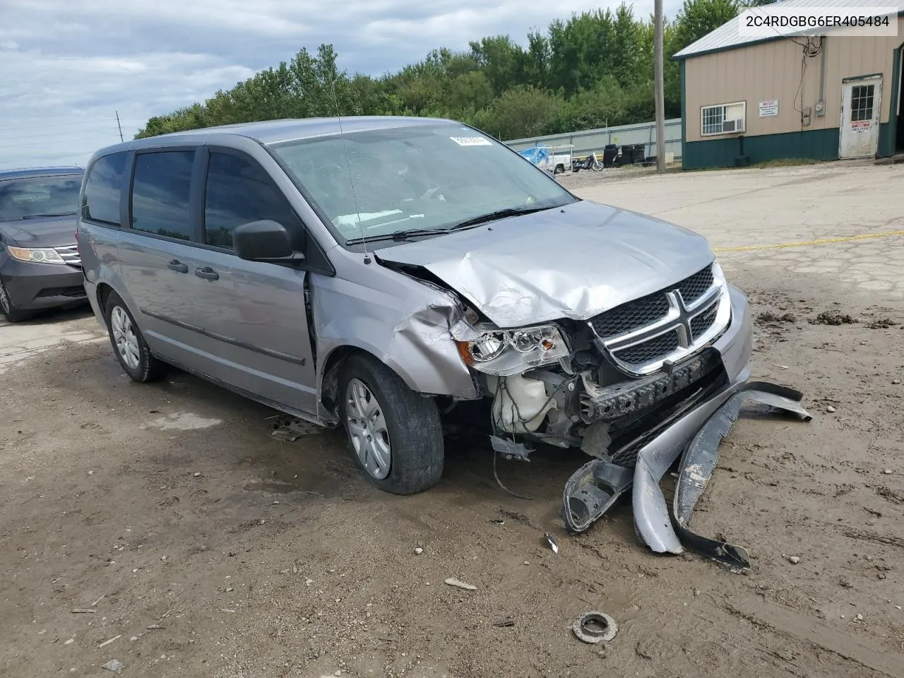 2014 Dodge Grand Caravan Se VIN: 2C4RDGBG6ER405484 Lot: 69272974