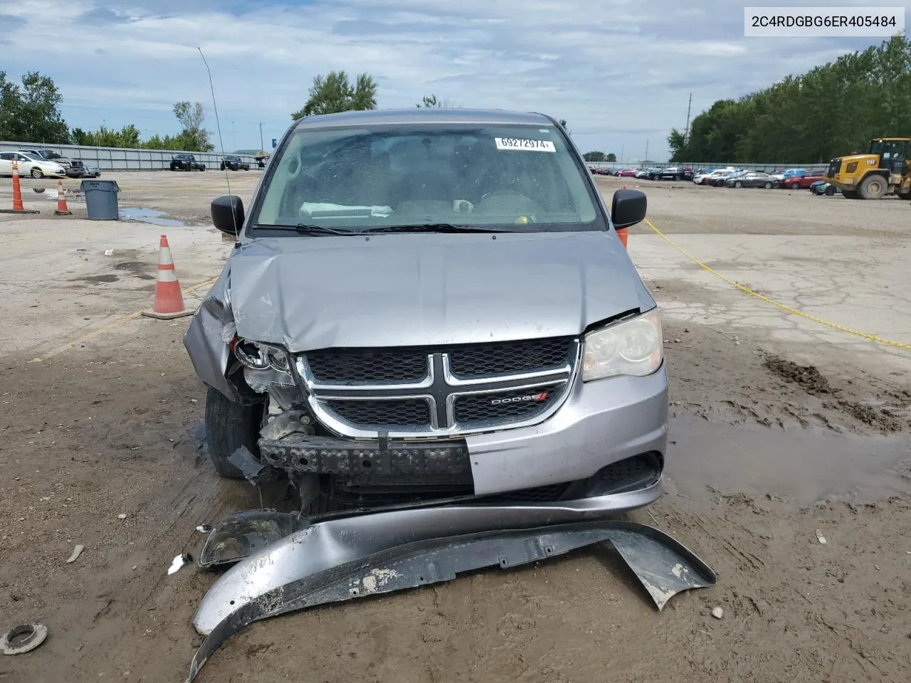 2C4RDGBG6ER405484 2014 Dodge Grand Caravan Se