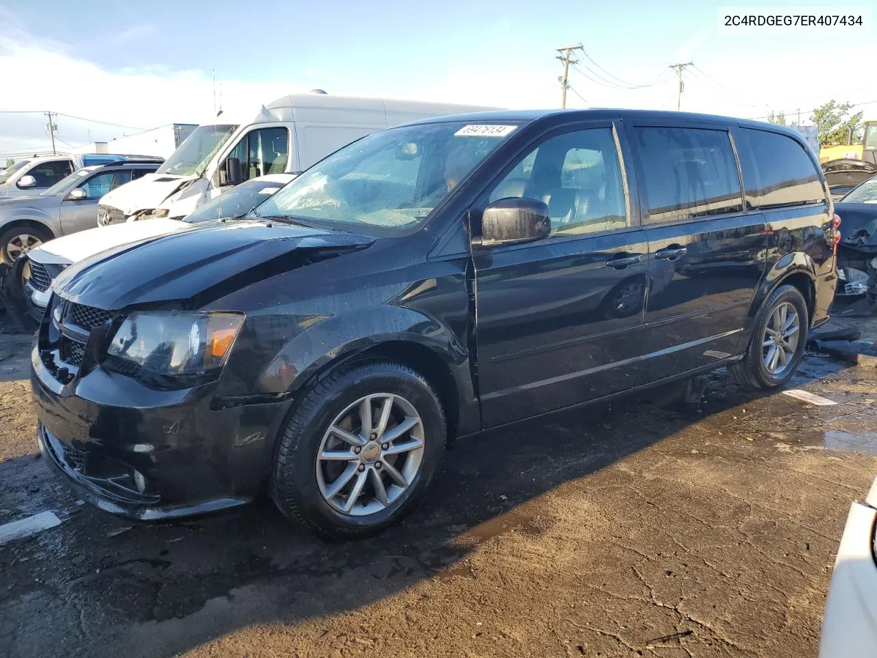 2014 Dodge Grand Caravan R/T VIN: 2C4RDGEG7ER407434 Lot: 69476134