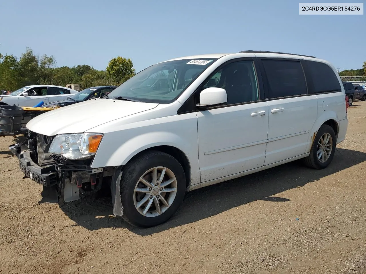 2014 Dodge Grand Caravan Sxt VIN: 2C4RDGCG5ER154276 Lot: 69481304