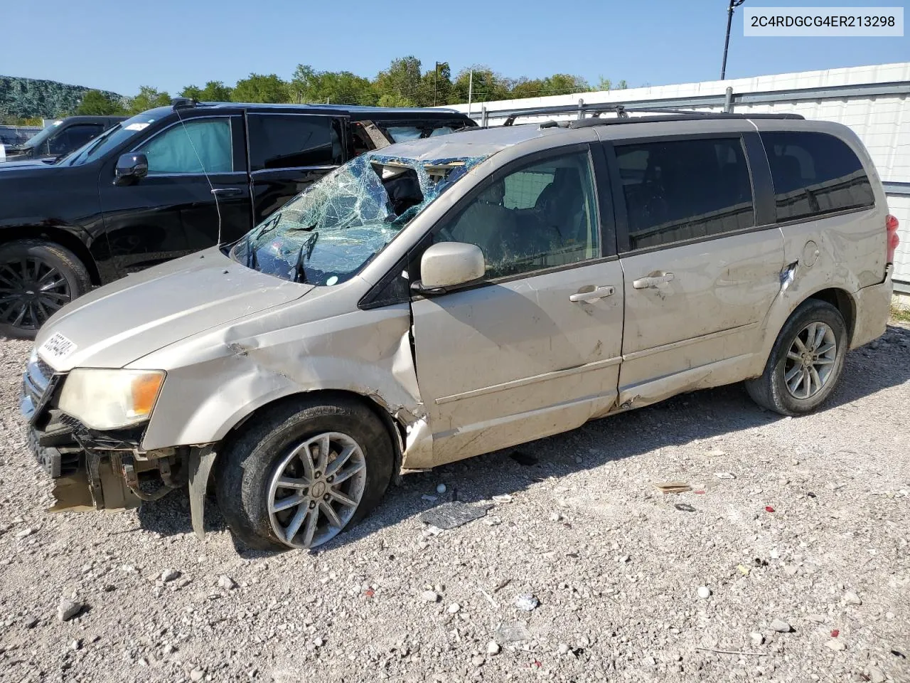 2014 Dodge Grand Caravan Sxt VIN: 2C4RDGCG4ER213298 Lot: 69554484