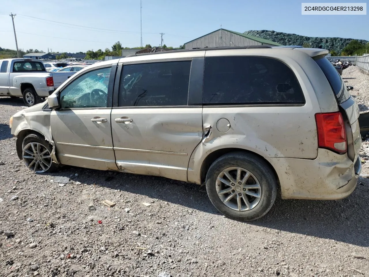 2014 Dodge Grand Caravan Sxt VIN: 2C4RDGCG4ER213298 Lot: 69554484