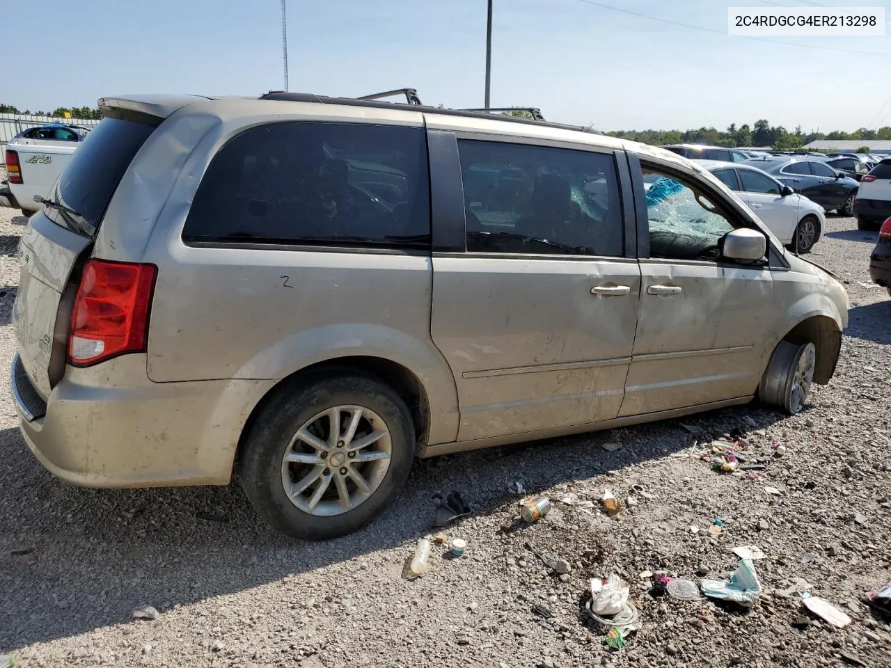 2014 Dodge Grand Caravan Sxt VIN: 2C4RDGCG4ER213298 Lot: 69554484