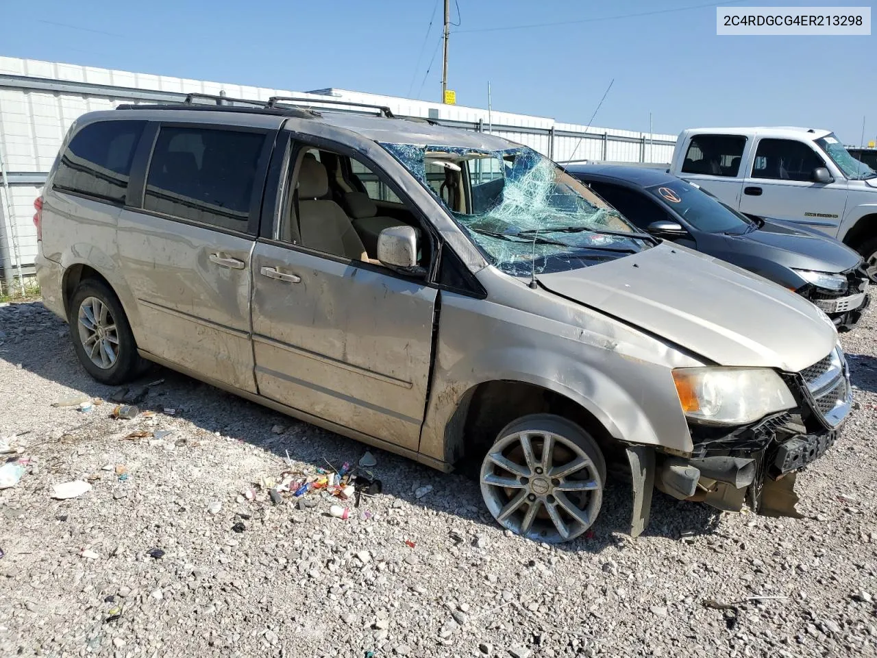 2014 Dodge Grand Caravan Sxt VIN: 2C4RDGCG4ER213298 Lot: 69554484