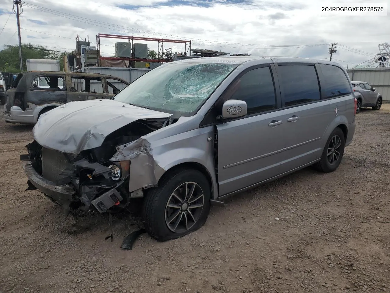 2C4RDGBGXER278576 2014 Dodge Grand Caravan Se